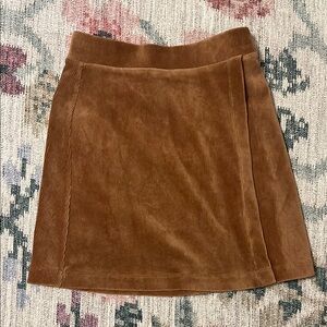 Forever 21 Tan A-line Mini Skirt Casual